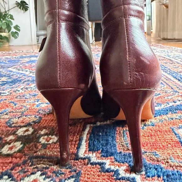 Maryam Nassir Oxblood Boots - Picture 3 of 4